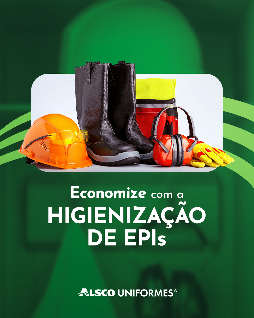 Higienização de EPIs